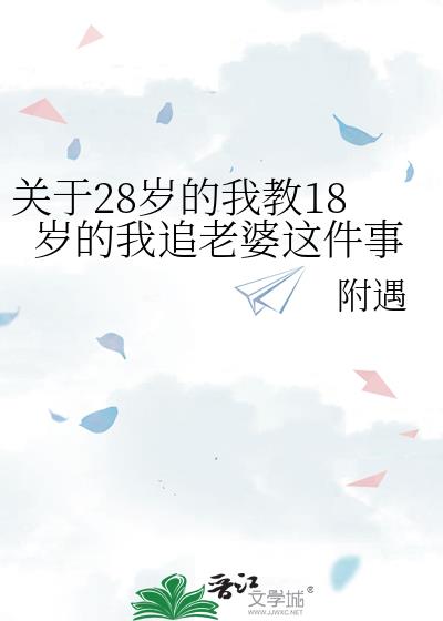 关于28岁的我教18岁的我追老婆这件事